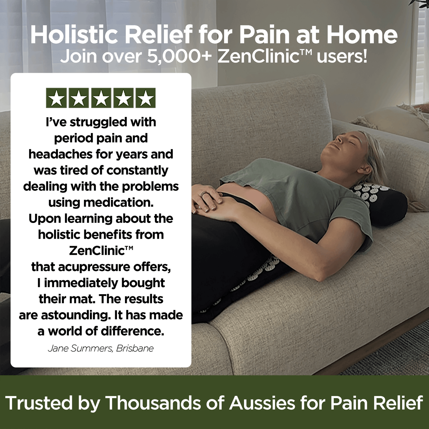 ZenClinic™ Premium Acupressure Mat